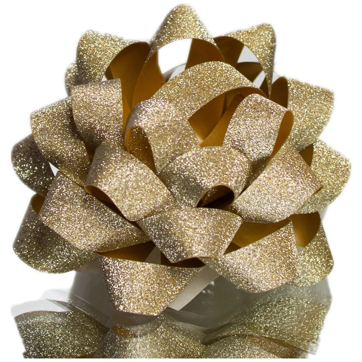 Gift bow Gold Glitter
